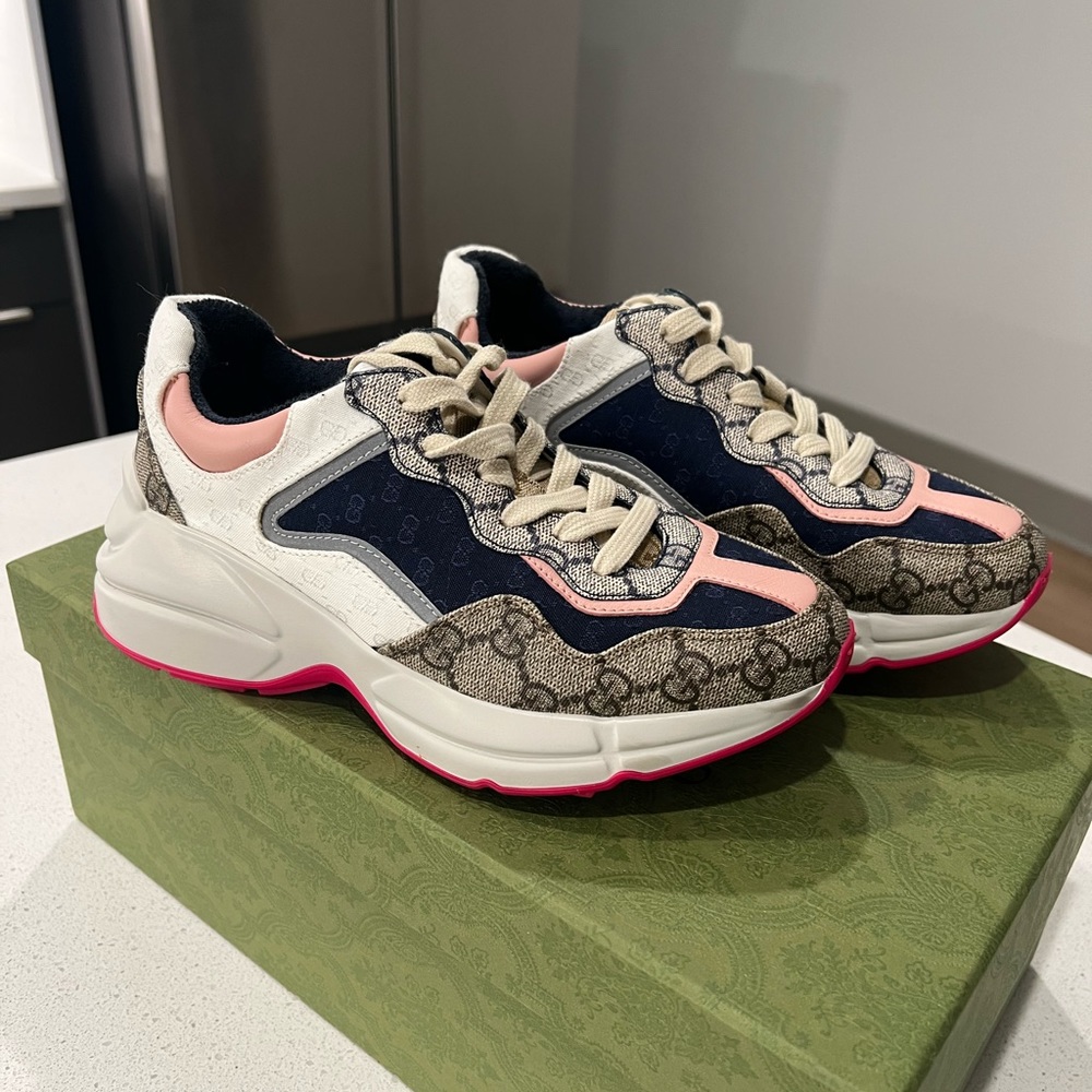 Women’s Gucci GG Rhyton Sneakers